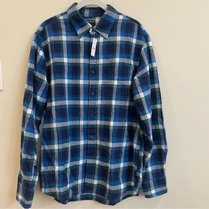 NWT J. Crew Factory Flannel Shirt M